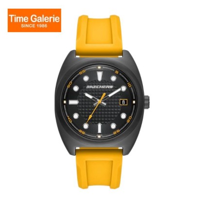 Skechers SR5239 Yellow Silicone Strap Men Watch Skechers SR5239 Yellow Silicone Strap Men Watch