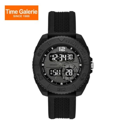 Skechers SR5240 Black Silicone Strap Men Watch Skechers SR5240 Black Silicone Strap Men Watch