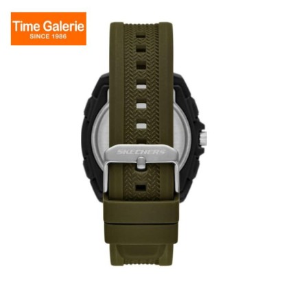 Skechers SR5241 Green Silicone Strap Men Watch