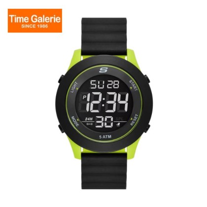 Skechers SR5246 Black-Tone Silicone Strap Men Watch Skechers SR5246 Black-Tone Silicone Strap Men Watch