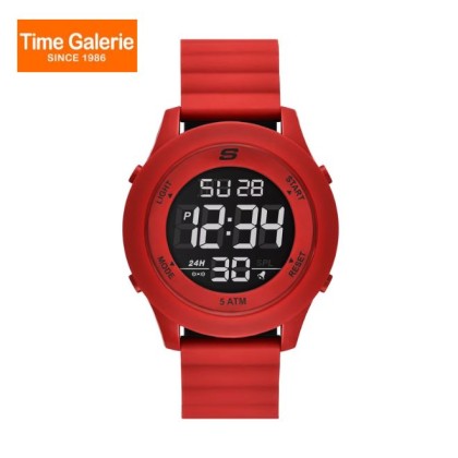 Skechers SR5247 Red-Tone Silicone Strap Men Watch Skechers SR5247 Red-Tone Silicone Strap Men Watch