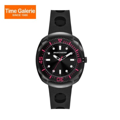 Skechers SR6318 Black Silicone Strap Women Watch Skechers SR6318 Black Silicone Strap Women Watch