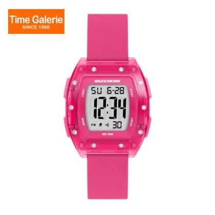 Skechers SR6324 Pink-Tone Silicone Strap Woman Watch Skechers SR6324 Pink-Tone Silicone Strap Woman Watch