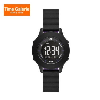 Skechers SR6330 Black Silicone Strap Women Watch Skechers SR6330 Black Silicone Strap Women Watch