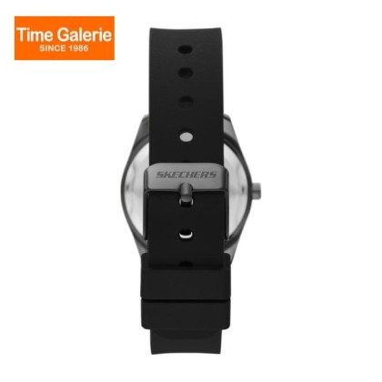 Skechers SR9113 Bracelet Set Black Silicone Strap Women Watch Skechers SR9113 Bracelet Set Black Silicone Strap Women Watch