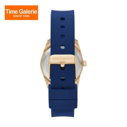 Skechers SR9114 Bracelet Gift Set Blue Silicone Strap Women Watch Skechers SR9114 Bracelet Gift Set Blue Silicone Strap Women Watch
