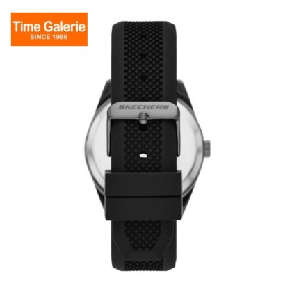 Skechers SR9124 Bracelet Set Black Silicone Strap Men Watch