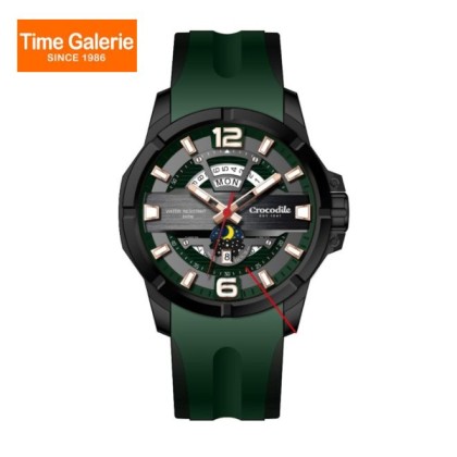 Crocodile CRDW7143.168 Analog Green Band Men Watch Crocodile CRDW7143.168 Analog Green Band Men Watch