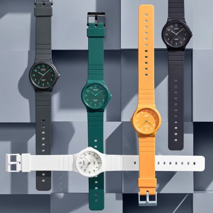 Casio General MQ-24B-3B POP Analog Silicone Band Unisex Watch Casio General MQ-24B-3B POP Analog Silicone Band Unisex Watch