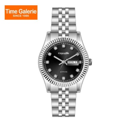 Crocodile CRDW5722.128D Black Dial Stainless Steel Men Watch Crocodile CRDW5722.128D Black Dial Stainless Steel Men Watch
