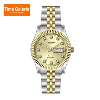 Crocodile CRDW5724.138D Gold Dial Stainless Steel Men Watch Crocodile CRDW5724.138D Gold Dial Stainless Steel Men Watch