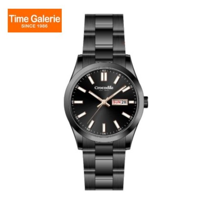 Crocodile CRDW6783.128 Black Dial Stainless Steel Men Watch Crocodile CRDW6783.128 Black Dial Stainless Steel Men Watch