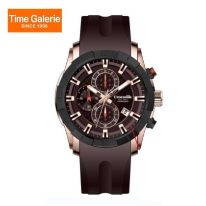 Crocodile CRDW7155.198C Analog Brown Band Men Watch Crocodile CRDW7155.198C Analog Brown Band Men Watch