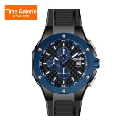 Crocodile CRDW7413.158C Black Silicone Strap Men Watch Crocodile CRDW7413.158C Black Silicone Strap Men Watch