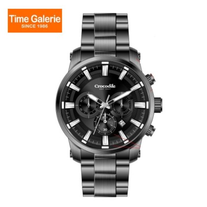 Crocodile CRDW7473.128C Grey Stainless Steel Band Men Watch Crocodile CRDW7473.128C Grey Stainless Steel Band Men Watch
