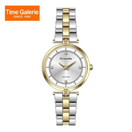 Crocodile CRDW8044.318 Two Tone Stainless Steel Women Watch Crocodile CRDW8044.318 Two Tone Stainless Steel Women Watch