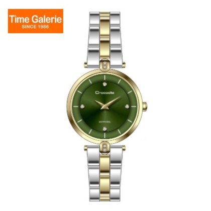 Crocodile CRDW8044.368 Two Tone Stainless Steel Women Watch Crocodile CRDW8044.368 Two Tone Stainless Steel Women Watch