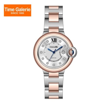Crocodile CRDW8105.348 Two Tone Stainless Steel Women Watch Crocodile CRDW8105.348 Two Tone Stainless Steel Women Watch