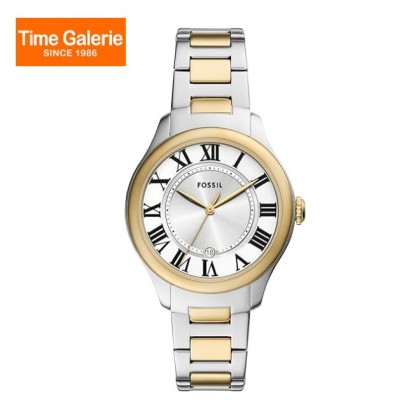 Fossil ES5396 Gilmore Three-Hand Date Two-Tone Stainless Steel Women Watch Fossil ES5396 Gilmore Three-Hand Date Two-Tone Stainless Steel Women Watch