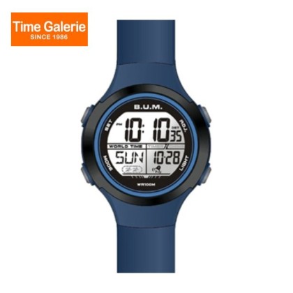 BUM BM06605 Digital Silver Dial Silicone Band Men Watch BUM BM06605 Digital Silver Dial Silicone Band Men Watch