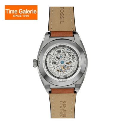 Fossil ME3261 Everett Automatic Brown Leather Men Watch Fossil ME3261 Everett Automatic Brown Leather Men Watch