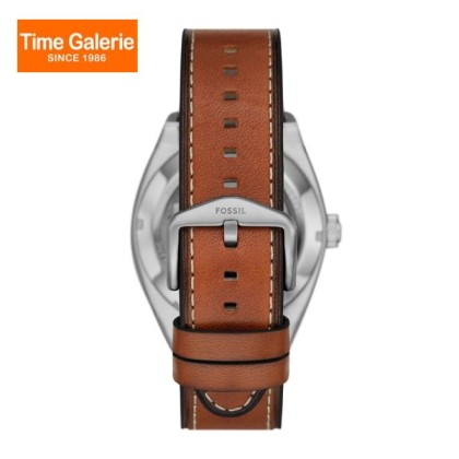 Fossil ME3261 Everett Automatic Brown Leather Men Watch Fossil ME3261 Everett Automatic Brown Leather Men Watch