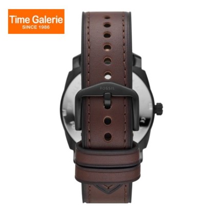 Fossil FS5901 Machine Three-Hand Date Brown Leather Women Watch