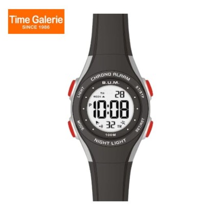 BUM BM05902 Digital Grey Silicone Strap Women Watch BUM BM05902 Digital Grey Silicone Strap Women Watch