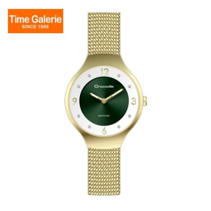 Crocodile CRDW8036.318A Green Dial Stainless Steel Women Watch Crocodile CRDW8036.318A Green Dial Stainless Steel Women Watch