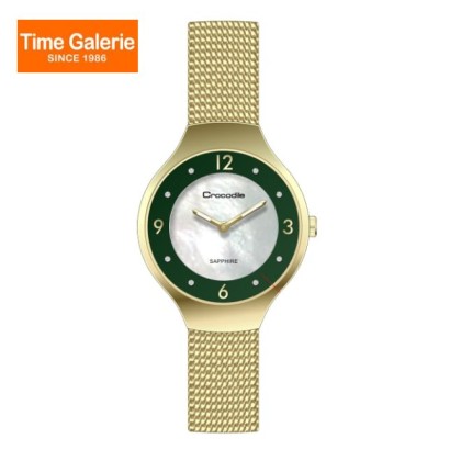 Crocodile CRDW8036.368A White Dial Stainless Steel Women Watch Crocodile CRDW8036.368A White Dial Stainless Steel Women Watch