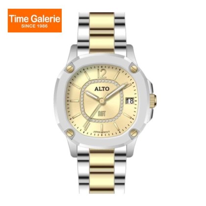 Alto ALT-DL01-SG-GD Yellow Dial Stainless Steel Women Watch Alto ALT-DL01-SG-GD Yellow Dial Stainless Steel Women Watch