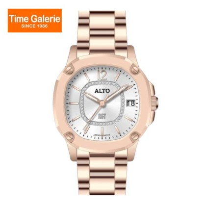 Alto ALT-DL01-RG-WE Silver Dial Stainless Steel Women Watch