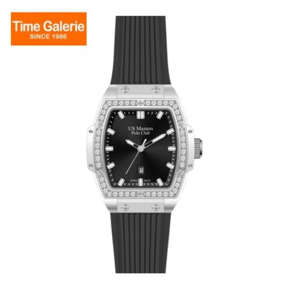 U.S Master Polo Club USM-DK02-SL-BK Silicone Strap Women Watch U.S Master Polo Club USM-DK02-SL-BK Silicone Strap Women Watch