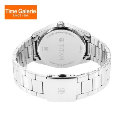 Titan Neo 1729SM08 Black Dial Stainless Steel Quartz Men Watch Titan Neo 1729SM08 Black Dial Stainless Steel Quartz Men Watch