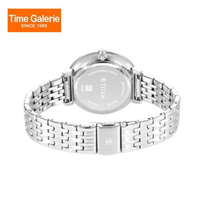 Titan Workwear 2673SM01 Blue Dial Stainless Steel Strap Quartz Women Watch Titan Workwear 2673SM01 Blue Dial Stainless Steel Strap Quartz Women Watch