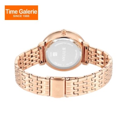 Titan Premium Workwear 2673WM01 White Dial Stainless Steel Strap Quartz Women Watch Titan Premium Workwear 2673WM01 White Dial Stainless Steel Strap Quartz Women Watch