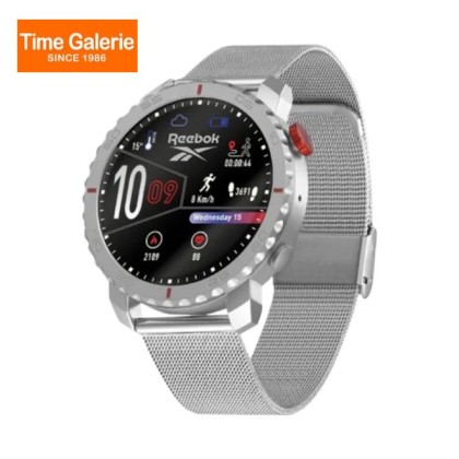 Reebok Champ  RV-CMF-G0-A1S1-BB Smart Watch Silver Case Unisex Smartwatch