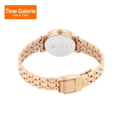 Titan Quartz 2593WM01 Silver Dial Stainless Steel Strap Quartz Women Watch Titan Quartz 2593WM01 Silver Dial Stainless Steel Strap Quartz Women Watch