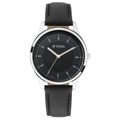 Titan Workwear 2639SL01 Black Dial Leather Strap Quartz Women's Watch Titan Workwear 2639SL01 Black Dial Leather Strap Quartz Women's Watch