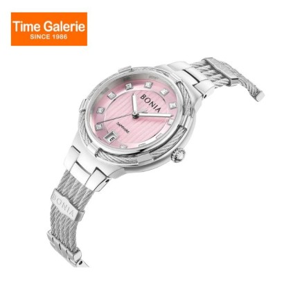 Bonia Valore Elegance BNB10852-2377 Pink Dial Color Women Watch Bonia Valore Elegance BNB10852-2377 Pink Dial Color Women Watch