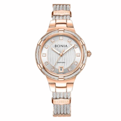 Bonia Valore Elegance BNB10852-2517 Silver Dial Color Women Watch