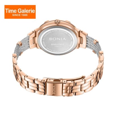 Bonia Valore Elegance BNB10852-2517 Silver Dial Color Women Watch