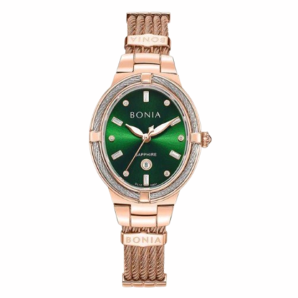 Bonia Valore Elegance BNB10851-2597 Green Dial Color Women Watch Bonia Valore Elegance BNB10851-2597 Green Dial Color Women Watch