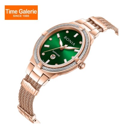 Bonia Valore Elegance BNB10851-2597 Green Dial Color Women Watch Bonia Valore Elegance BNB10851-2597 Green Dial Color Women Watch