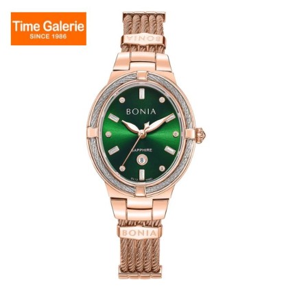 Bonia Valore Elegance BNB10851-2597 Green Dial Color Women Watch Bonia Valore Elegance BNB10851-2597 Green Dial Color Women Watch