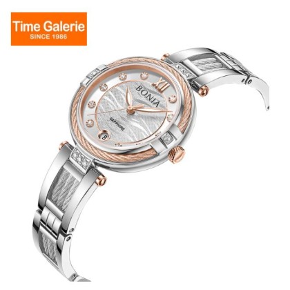 Bonia Valore Elegance BNB10849-2617S Silver Dial Color Women Watch Bonia Valore Elegance BNB10849-2617S Silver Dial Color Women Watch