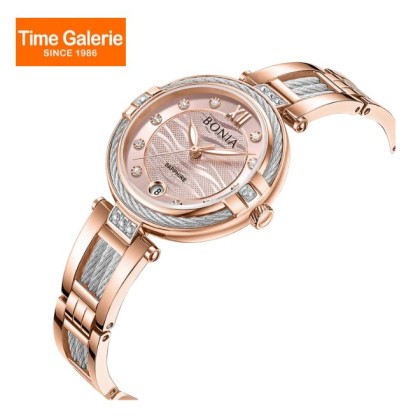 Bonia Valore Elegance BNB10849-2577S Silver Dial Color Women Watch Bonia Valore Elegance BNB10849-2577S Silver Dial Color Women Watch