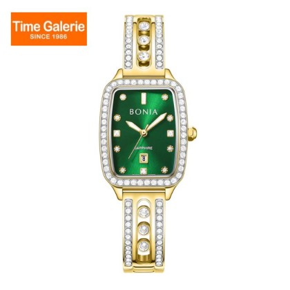 Bonia Cristallo Elegance BNB10853-2297S Green Dial Color Women Watch Bonia Cristallo Elegance BNB10853-2297S Green Dial Color Women Watch