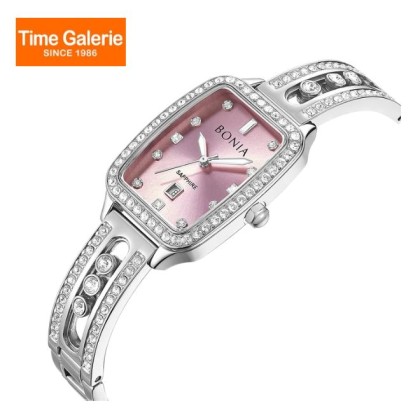 Bonia Cristallo Elegance BNB10853-2377S Pink Dial Color Women Watch Bonia Cristallo Elegance BNB10853-2377S Pink Dial Color Women Watch