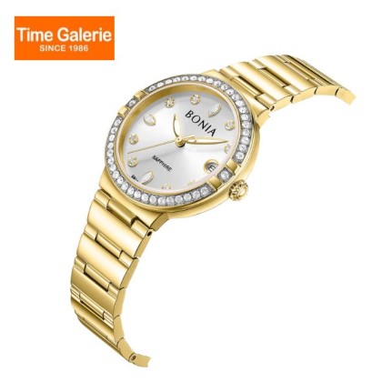 Bonia Elegance BNB10854-2217S Silver Dial Color Women Watch